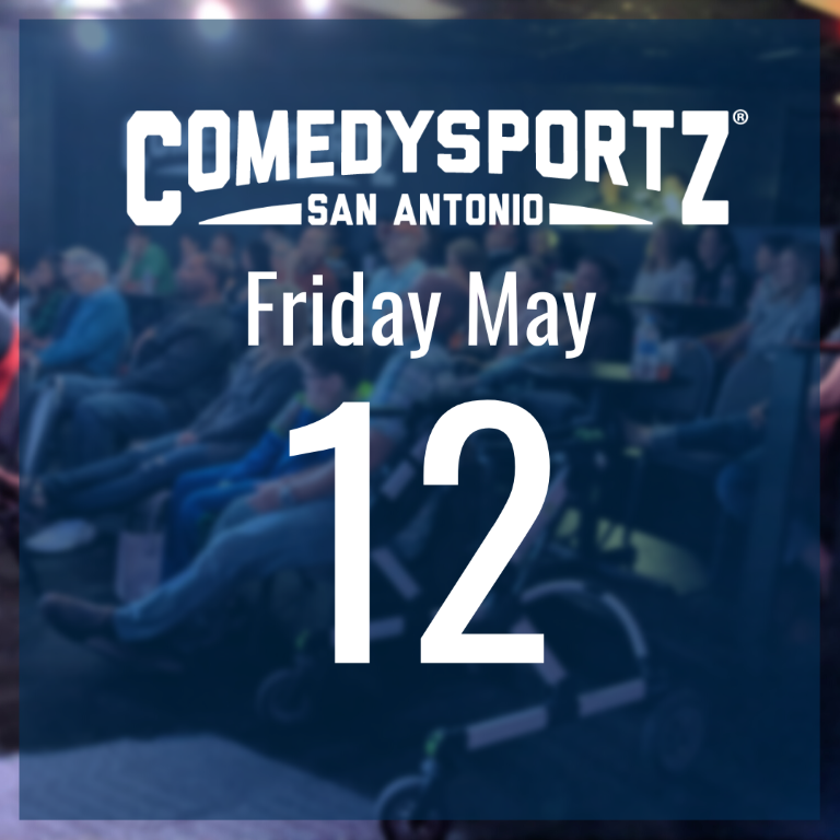7:30 PM Friday May 12th - ComedySportz Main Event